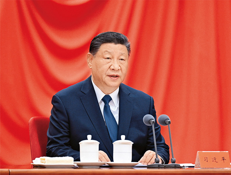 習近平：鍥而不舍落實中央八項規(guī)定精神， 以優(yōu)良黨風引領(lǐng)社風民風